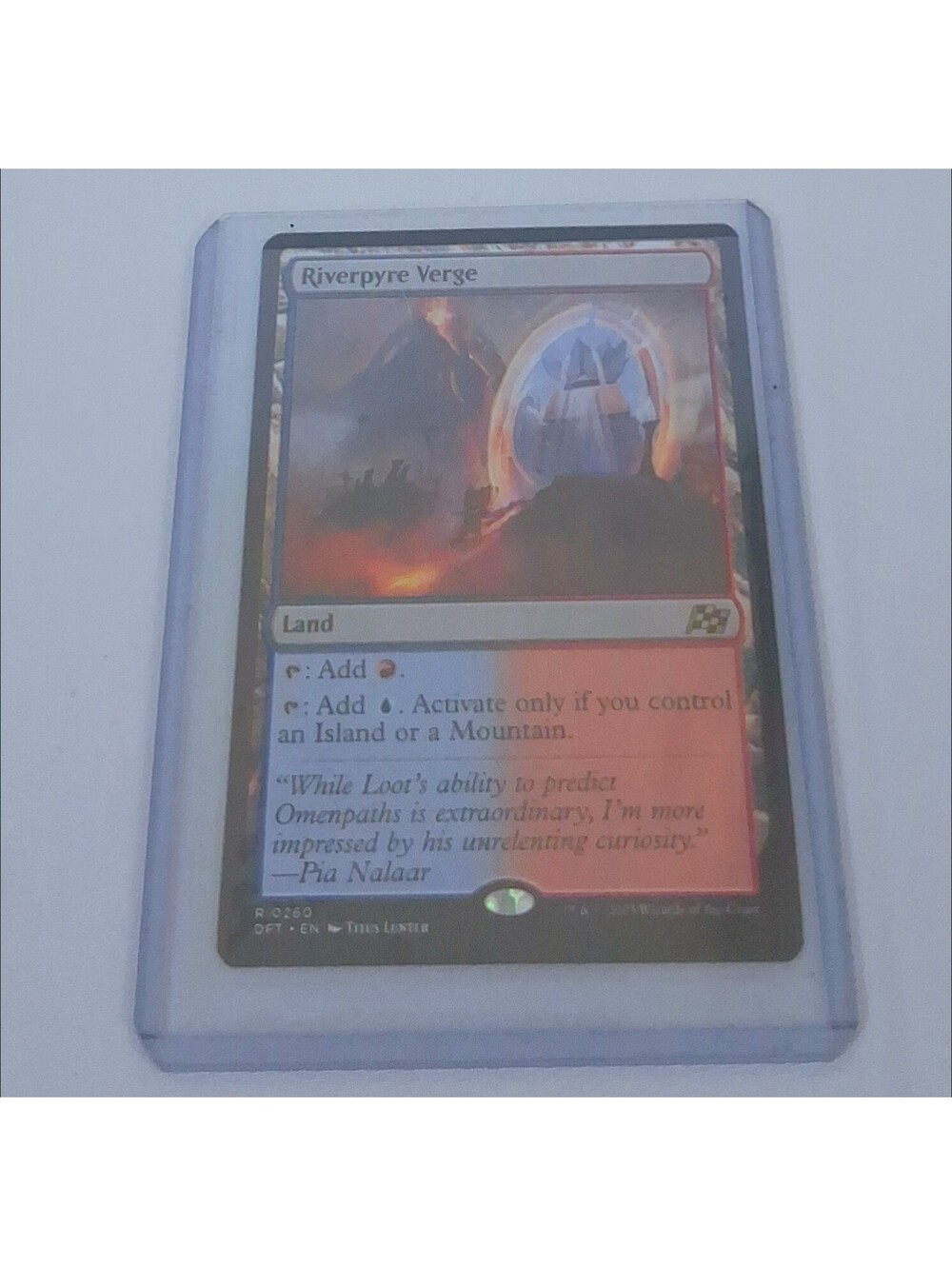 Riverpyre Verge Aetherdrift Regular NM Magic The Gathering NM/Mint R0260 🔥🔥